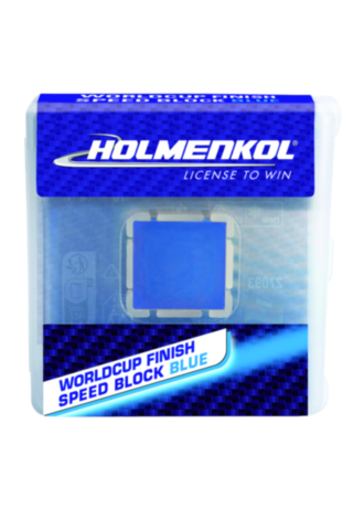 Holmenkol WC Finish Speed Block BLU