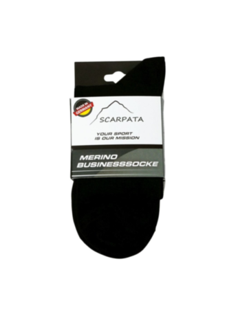 Scarpata Merino Business - SCHWARZ